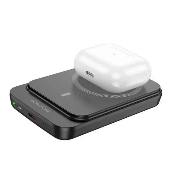 Додатковий акумулятор Borofone BJ63A MagSafe 10000mAh 20W Black 50784 фото
