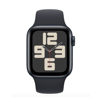 Apple Watch SE 2 GPS 40mm Midnight Aluminium with Midnight Sport Band ML (MR9Y3) 45950 фото