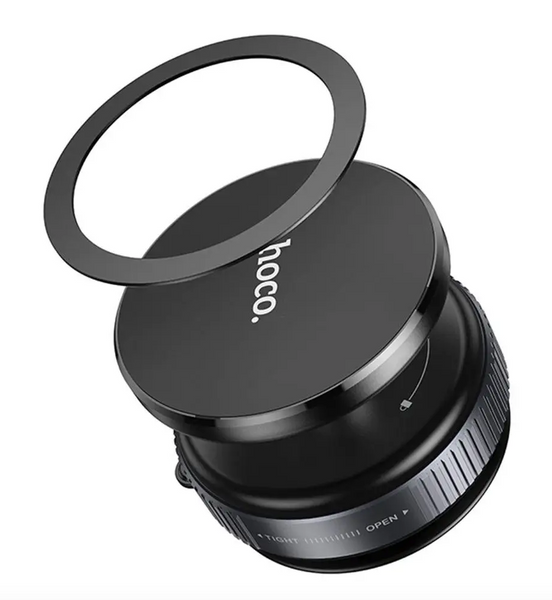 Автомобільний тримач Hoco DCA62 Black 51598 фото