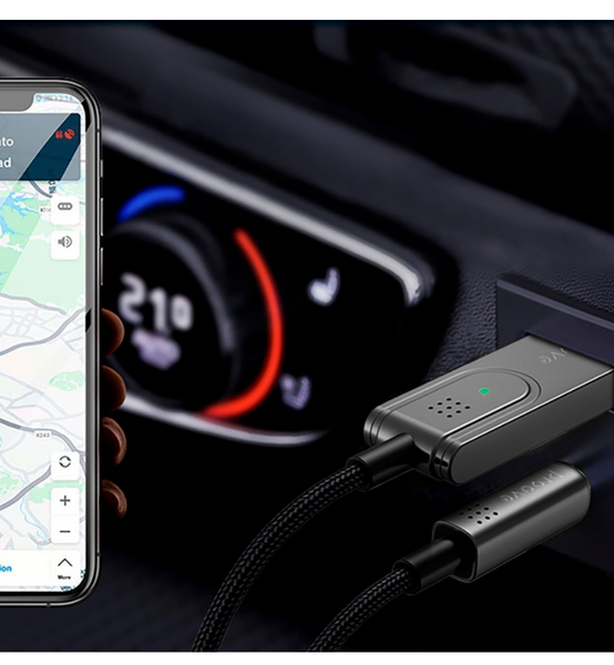 Автомобільний аудіо Bluetooth адаптер Proove Helix Metal Silver 49093 фото