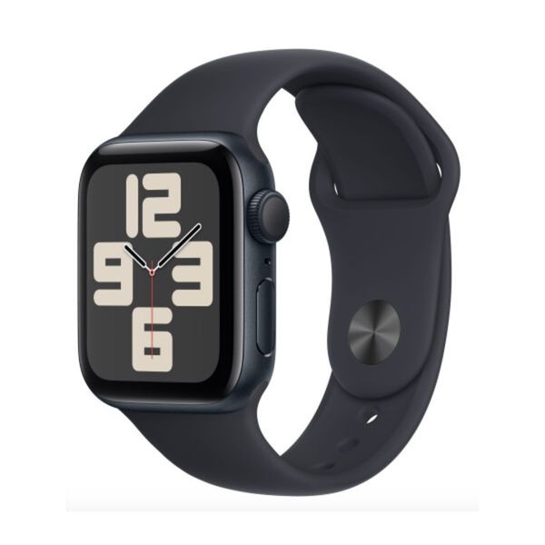 Apple Watch SE 2 GPS 40mm Midnight Aluminium with Midnight Sport Band ML (MR9Y3) 45950 фото