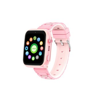 Дитячий Смарт Годинник XO H130 GPS Children's Intelligent 4G Watch Pink 45686 фото