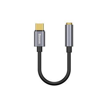 Адаптер USB Type-C Baseus L54 Type-C Male to 3.5mm Gray 42848 фото