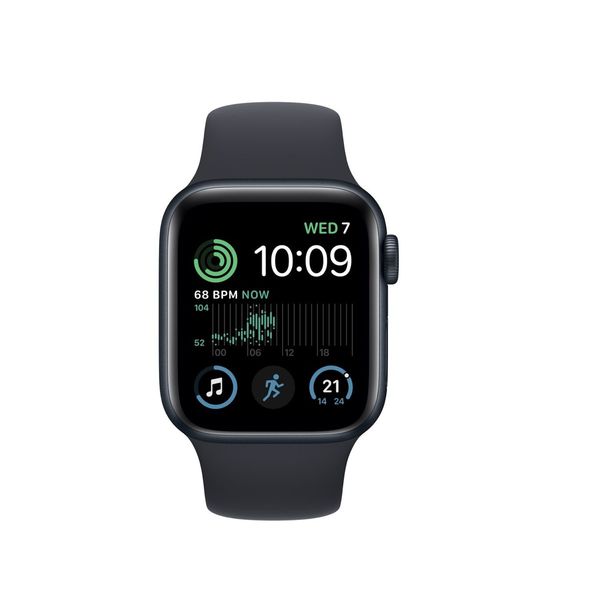 Apple Watch SE 2 GPS 40mm Midnight Aluminium Case with Midnight Sport Band SM (MR9X3) 44339 фото