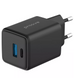 Адаптер мережевий Proove Pocket Gan Plus 25W 1Type-C+1USB Black 53302 фото 1