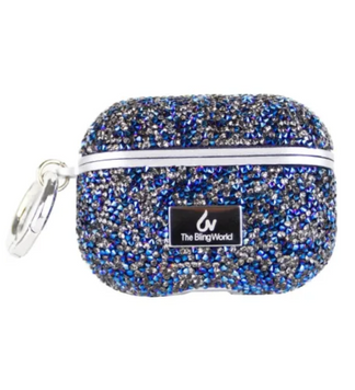 Чохол Bing World Rock Diamond AirPods 3 Blue 53812 фото