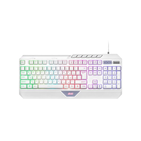 Клавіатура 2E Gaming KG315 RGB USB White Ukr 43236 фото