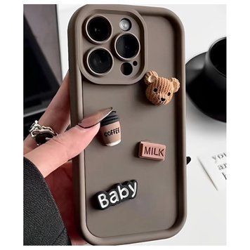 Накладка WAVE Pretty Things Xiaomi Redmi 13 4GPoco M6 4GNote 13 R Brown Bear 46187 фото