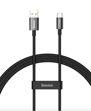 Кабель Baseus Superior Series 65W USB-Type-C 2m Black 51434 фото