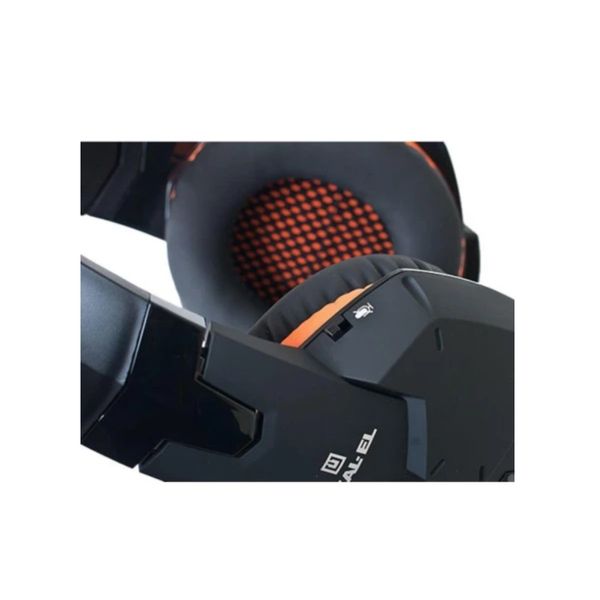 Навушники з мiкрофоном ігровi REAL-EL GDX-7700 BlackOrange 44583 фото