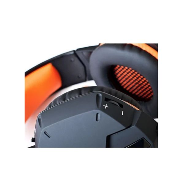 Навушники з мiкрофоном ігровi REAL-EL GDX-7700 BlackOrange 44583 фото