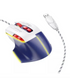 Мишка Hoco GM-31 Game Wired Mouse White / Blue 47937 фото 1