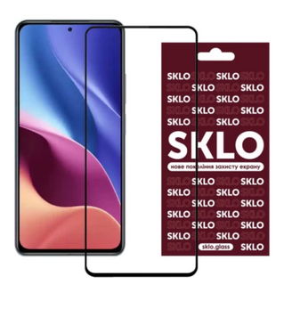Захисне скло SKLO Xiaomi Poco X8 Pro/F8 Pro Black 54960 фото