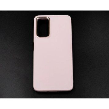 Накладка TPU Bonbon Metal Style для Xiaomi Redmi Note 11 Pro Light Pink 37065 фото