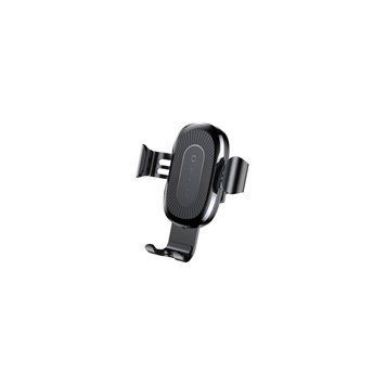 Автомобільний тримач для смартфона Baseus Wireless + Charger WXYL-01 Black 20179 фото