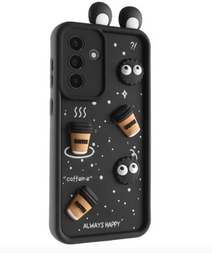 Накладка TPU Toys Ears Samsung Galaxy A36 5G Black 51186 фото