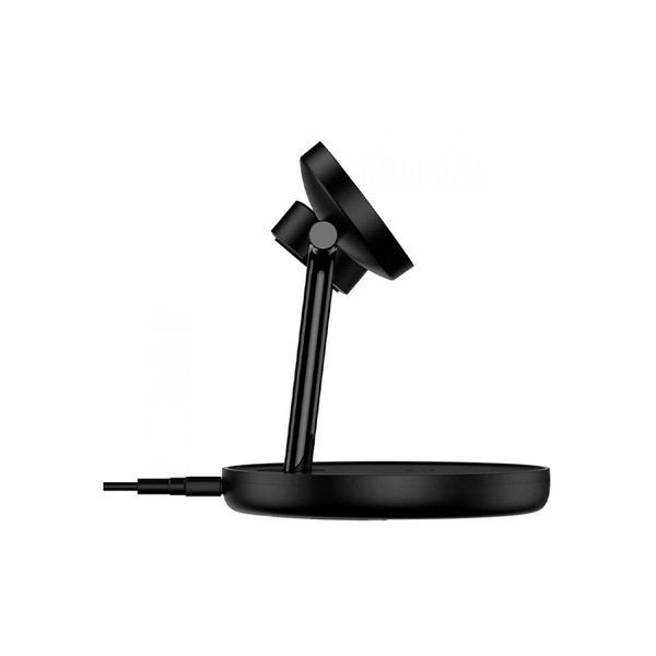 Бездротовий зарядний пристрій Baseus Swan 3-in-1 Wireless Magnetic Charging Bracket 20W Black 41543 фото