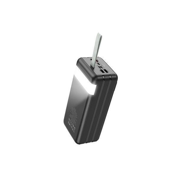 Додатковий акумулятор Power Bank Hoco J86B Electric 22.5W 60 000mAh Black 41806 фото