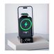 Безпровідна зарядна панель A60 Wireless Fast Charger 4 in 1 Black 44206 фото 6