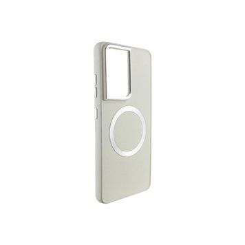 Накладка Bonbon Metal Styl для Samsung S24 Ultra White 44764 фото