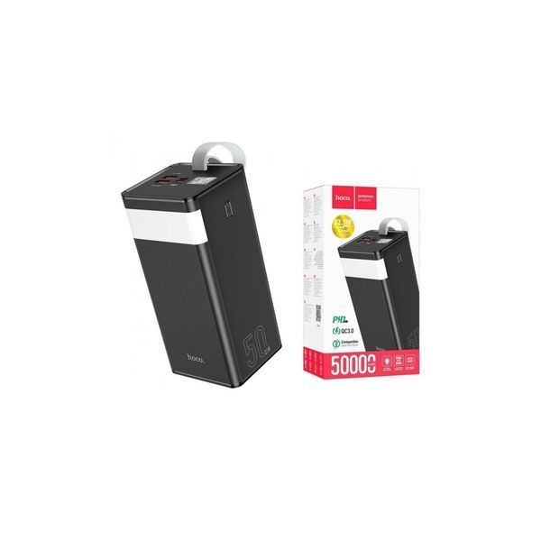 Додатковий акумулятор Hoco J86A 22.5W 50000mAh Black 37429 фото