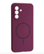 Накладка Silicone Case luxury MagSafe Samsung S25 Purple 52779 фото