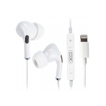 Навушники Xo Earphone Wired Lighting EP24 - White 44532 фото