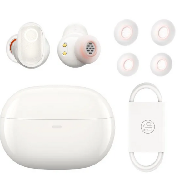 Навушники Bluetooth Baseus Bowie WM05 TWS White 47261 фото