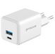 Адаптер мережевий Proove Pocket GaN 30W Type-C+USB White 55167 фото 4