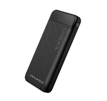 Додатковий акумулятор AWEI P37K 10000mAh Black 48681 фото