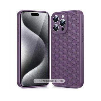 Накладка TPU Honeycomb для Xiaomi Redmi Note 13 Pro 4GPoco M6 Pro 4G Dark Purple 46048 фото