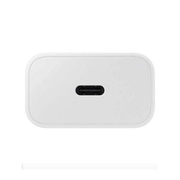 Мережевий зарядний пристрій Samsung EP-T2510XWEGEU 25W + кабель USB Type C 1 м White 45779 фото