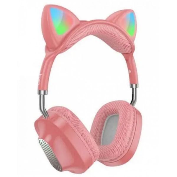 Навушники накладні Bluetooth Hoco ESD13 Pink 43048 фото