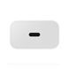 Мережевий зарядний пристрій Samsung EP-T2510XWEGEU 25W + кабель USB Type C 1 м White 45779 фото 4