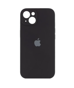 Накладка Silicone Full iPhone 14 Black 52928 фото