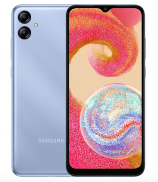 Samsung A042F Galaxy A04е 3/32Gb Light Blue Вживаний Б/В ( Стан 4+) 49196 фото