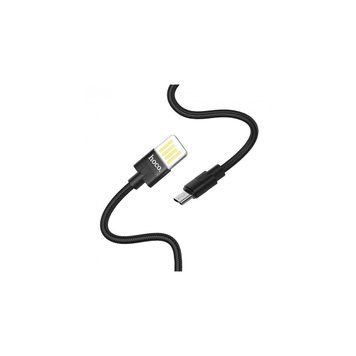 Кабель Micro USB HOCO U55 Micro 2.4A1.2m.Black 32567 фото
