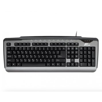 Клавіатура Frime Classic Keyboard Black-Silver USB (FKBB0323) 45134 фото