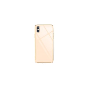 Чохол силіконовий T-Phox Crystal iPhone XS Max Gold 20859 фото