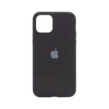 Накладка Silicone Case Full для iPhone 12 Pro Max (6.7) Black 27526 фото