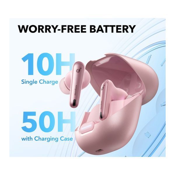 Навушники TWS Anker SoundCore Liberty 4 NC Pink 43636 фото