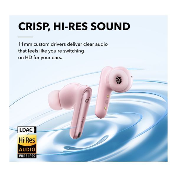 Навушники TWS Anker SoundCore Liberty 4 NC Pink 43636 фото