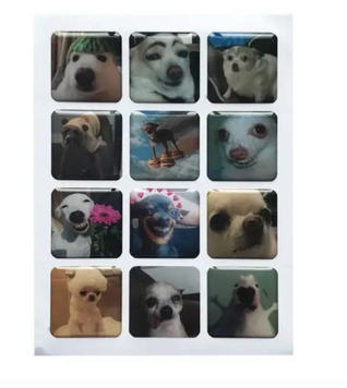 Набір наклейок 3D Stickers Dog 2 54550 фото