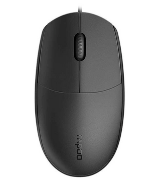 Мишка Rapoo N100 Black USB 22607 фото