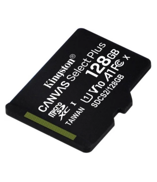 Карта пам&rsquo;яті MicroSDXC 128GB UHS-I Class 10 Kingston Canvas Select Plus R100MB/s + SD 28191 фото