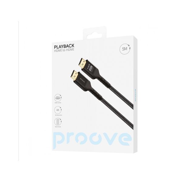 Кабель Proove PlayBack HDMI to HDMI 2м 43872 фото