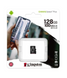 Карта пам&rsquo;яті MicroSDXC 128GB UHS-I Class 10 Kingston Canvas Select Plus R100MB/s + SD 28191 фото 1