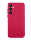 Накладка Silicone Lakshmi Full MagFit Samsung S24 FE Rose Red 50224 фото