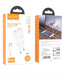 Мережевий зарядний пристрій Hoco C88A Star round 2USB+Type-C White 53164 фото 3