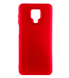 Накладка Silicone Cover Full для Xiaomi Redmi Note 9s/Note 9 Pro Red 27750 фото